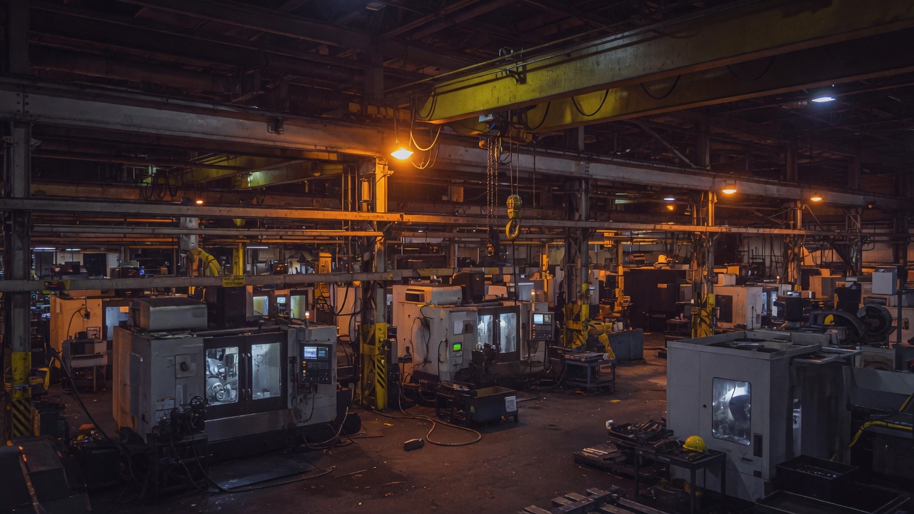 American factory floor
